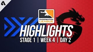 New York Excelsior vs Shanghai Dragons | Overwatch League Highlights OWL Stage 1 Week 4 Day 2