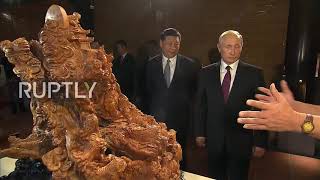China: Putin and Jinping witness delicate handcrafting in Xiamen ahead of BRICS summit