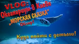 VLOG: Киевский океанариум – "Морская сказка"!  Куда пойти с детьми