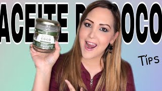 TIPS DE BELLEZA CON ACEITE DE COCO