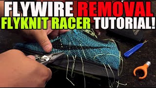Nike Flywire Removal Tutorial! (Flyknit Racer Custom pt 2)