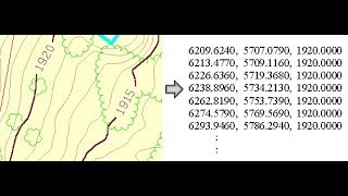 DXF/DWG to CSV/XYZ/TEXT conversion with XYZ coordinates - CAD2Shape HD