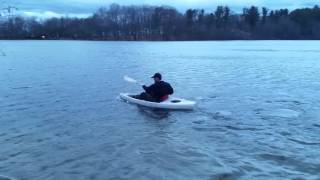 Clownfish foam kayak test float