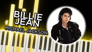 Billie Jean (Michael Jackson) - Piano Tutorial