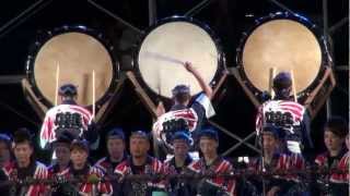 青森ねぶた祭 前夜祭 囃子模範演奏 サンロード青森ねぶた囃子会 2012.08.01