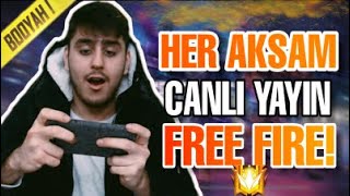 KURT ADAM KIYAFETİ İLE CANLI YAYIN ! - FREE FIRE   #Live