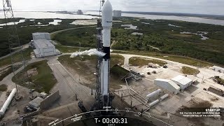 Falcon 9 aborted launch with SXM-7