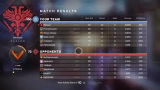 Destiny 2: REDRIX'S BROADSWORD 60 KILL GAME 10.800 Damage Delt
