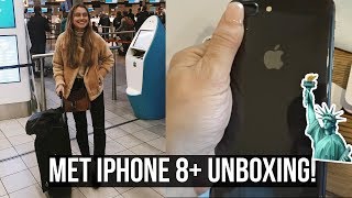 Naar New York & iPhone 8+ UNBOXING ?? ☆ SAAR