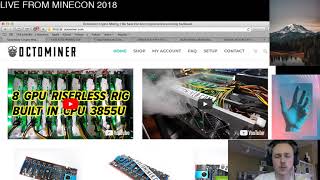 Bitcoin Mining Motherboards Octominer Asus B250 ASROCK H110 Pro BTC