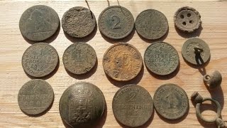 Коп в Калининграде.Черный немецкий копатель.Коп по немецкой старине..