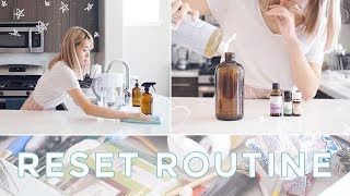Reset Day | Get Your Life Together + Cleaning Routine  ✨