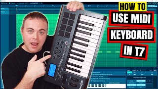 How to Use Midi Keyboard and Quantize Notes in Tracktion T7