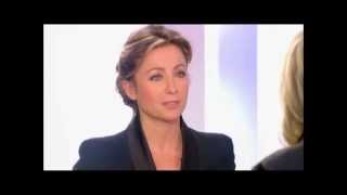 Marine Le Pen ridiculisée par Anne-Sophie Lapix - La Belle et la Bête - Vidéo youtube