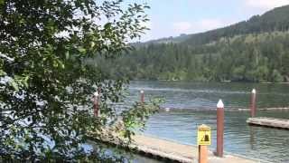 На озере Merwin штат Вашингтон