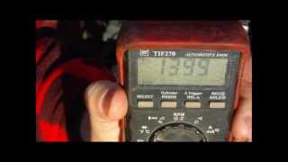 How to check battery voltage, alternator voltage, and load test voltage  with a multimeter