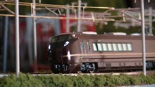 鉄道模型 Nゲージ ジオラマ リニューアル 架線張り KATO E655系「なごみ」 ＋ 特別車輌 連結 試運転 JR東日本版《Japanese railroad model N gauge》