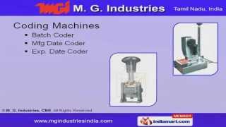 Soda And Soft Drink Making Machines  by M. G. Industries, CBE, Coimbatore