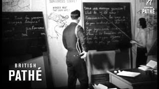 Berlin: Gis Take Russian Lessons (1948)