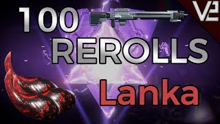 Warframe - 100 Rerolls: Lanka