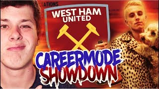 CAREER MODE SHOWDOWN!!!! vs. WorldofJCC (West Ham United) - FIFA 17 CAREER MODE CHALLENGE