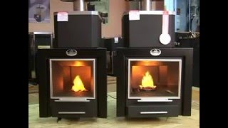 Печь для бани с каминной топкой Теплодар Русь Панорама