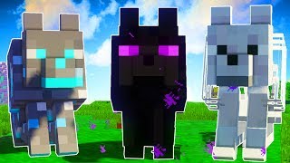 CRAZY NEW MINECRAFT WOLVES? | Minecraft Mods (More Wolves Mod)