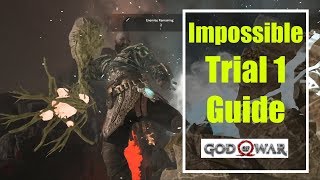 God of War | How to beat Impossible Trial 1 Untouchable (Guide / Strategy)