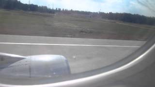 Red Wings Ту-204-100(В/Е) 3 августа. WZ135 DME-MRV Взлет из домодедово и посадка в Минеральных водах