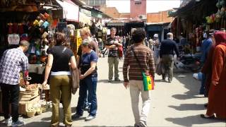 ساحة جامع الفناء في مراكش Marrakech, Djemaa el Fna Morocco