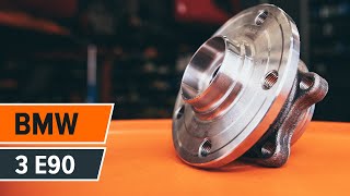 Wie BMW 3 E90 Radlager vorne wechseln TUTORIAL | AUTODOC
