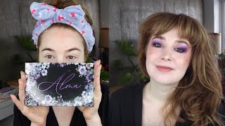 GRWM PURPLE EYE LOOK WITH THE ALMA PALETTE | Hannah Louise Poston | MY BEAUTY BUDGET
