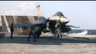 Charles de Gaulle Carrier Air Operations Mediterranean Sea