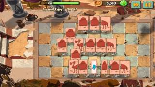 Plants vs Zombies 2: Ancient Egypt Day 23 Walkthrough