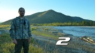 Одиночный сплав по реке Собь. Полярный Урал. (2 день пути. "Отличный сплавной день".) (FullHD)