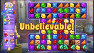 Wonka's World of Candy Level 224 - NO BOOSTERS + FULL STORY ? | SKILLGAMING ✔️