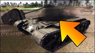 10 PERSHING TANKS vs 20 TIGERS - Men of War Assault Squad 2 - Editor Scenario #107