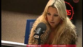 Ирина Салтыкова на радио Маяк