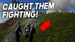 I CAUGHT THEM FIGHTING?! | Solo Official PvP Small Tribes - ARK Survival Evolved