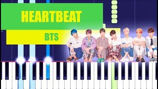 BTS - Heartbeat (Piano Tutorial EASY) By MUSICHELP