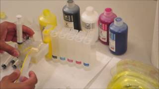 How To Fill CISS - Continuous Ink Supply System