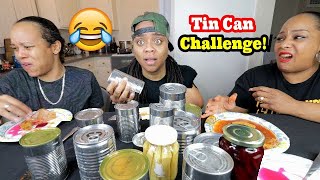 HILARIOUSLY DISGUSTING TIN CAN CHALLENGE WITH OUR COUSIN RHONDA!