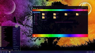 Windows 10 Theme - Night & Day 2017