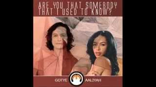 Aaliyah/Gotye- Are You That Somebody That I Used to Know?
