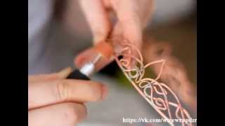 Как сделать корону своими руками I How to make Crown (DIY, Wire Wrap)