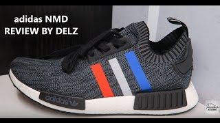 ADIDAS NMD TRI COLOR R1 PK BOOST  SNEAKER REVIEW