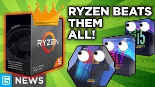 Ryzen 3600 Beats EVERYTHING, RTX Super BENCHMARKS!