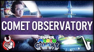 Mario Galaxy: Rosalina's Comet Observatory Lo-fi Hip Hop || insaneintherainmusic (feat. DJ Cutman)