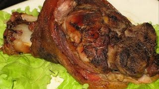 Рулька свиная запеченная в духовке