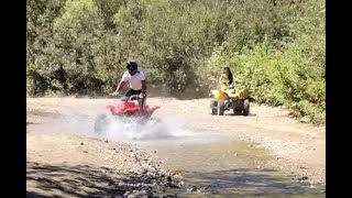 Riding ATV's In Rosarito Mexico
